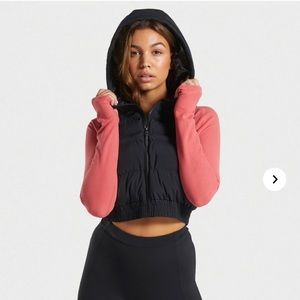 Gymshark essential crop gilet